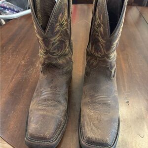 Justin Boots Brown Western Women's Shoes